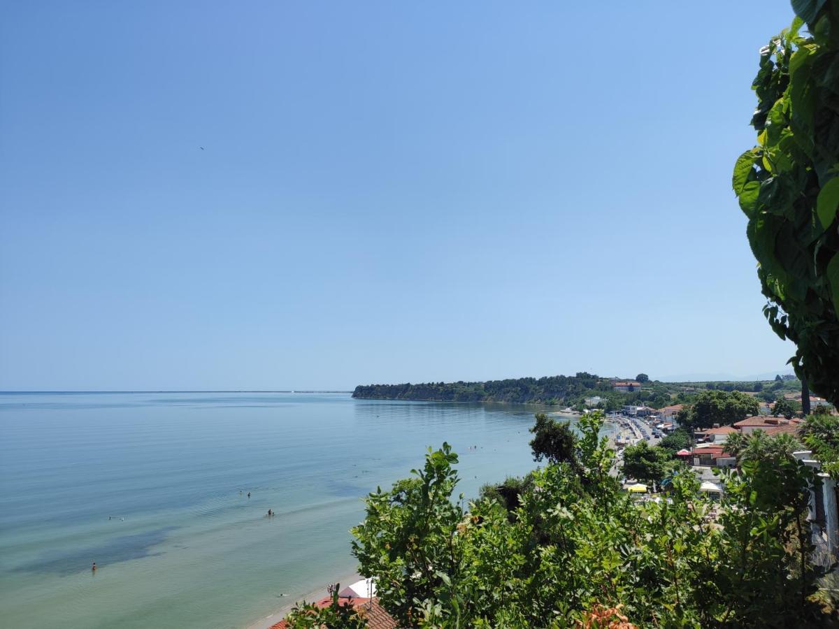 White Clam Vintage House With Sea View & Garden Villa Makrygialos Exterior photo